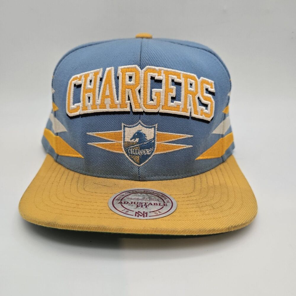 San Diego Chargers Hat Cap Snap Back Mens One Size NFL Mitchell & Ness Blue